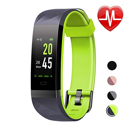 Algopix Similar Product 20 - LETSCOM Fitness Tracker HR Color