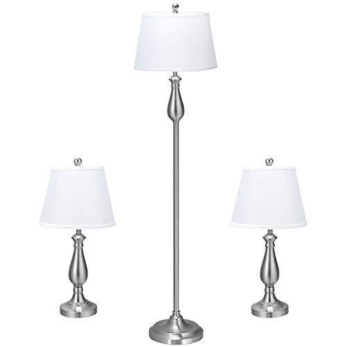Algopix Similar Product 11 - Tangkula 3 Pack Lamp Set Vintage Style