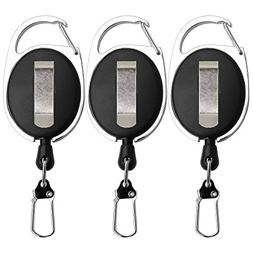 Algopix Similar Product 8 - SAMSFX Fly Fishing Zinger Retractor for