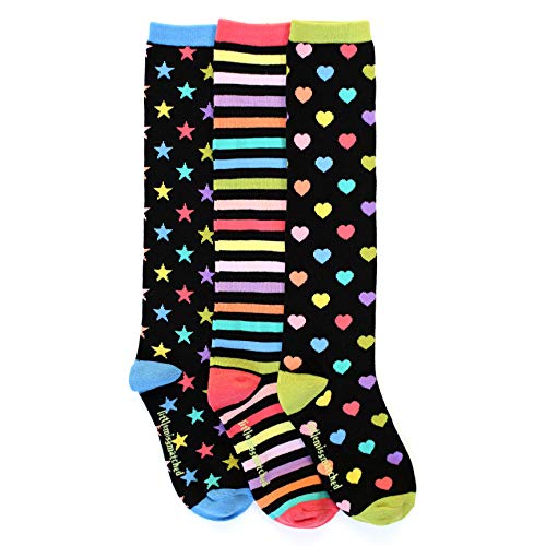 Algopix Similar Product 20 - LittleMissMatched Black Zany Stars