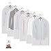 Algopix Similar Product 4 - allhom dust Proof Garment Bags  Set of