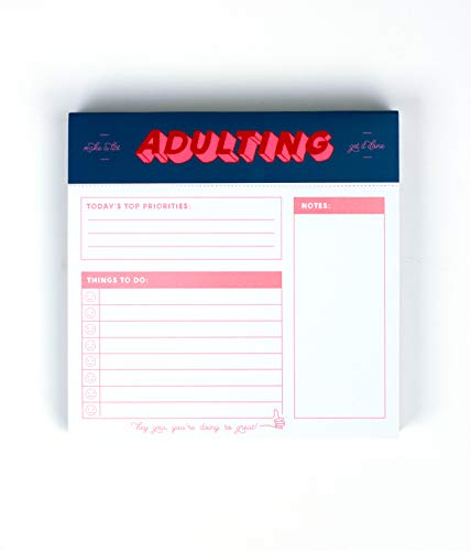 Algopix Similar Product 4 - Elum Designs Adulting Square Notepad