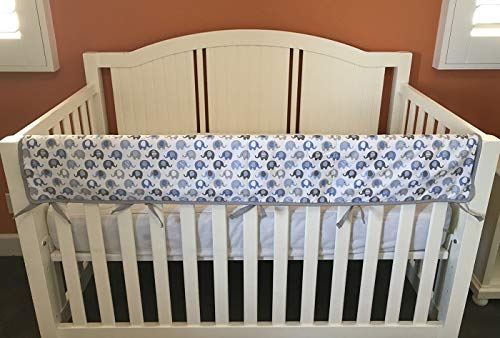 Algopix Similar Product 18 - Effe Bebe Reversible Crib Rail Cover 