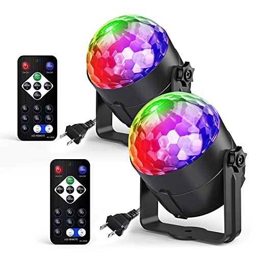 Algopix Similar Product 12 - Ezire Sound Activated Party Lights with