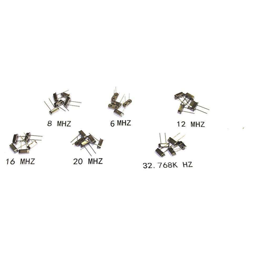 Algopix Similar Product 17 - Bolsen 24PCS 6Mhz 8Mhz 12Mhz 16Mhz