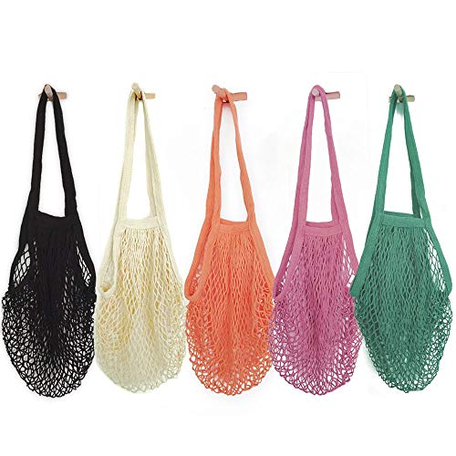 Algopix Similar Product 11 - Hotshine Mesh Bags Reusable Cotton Mesh