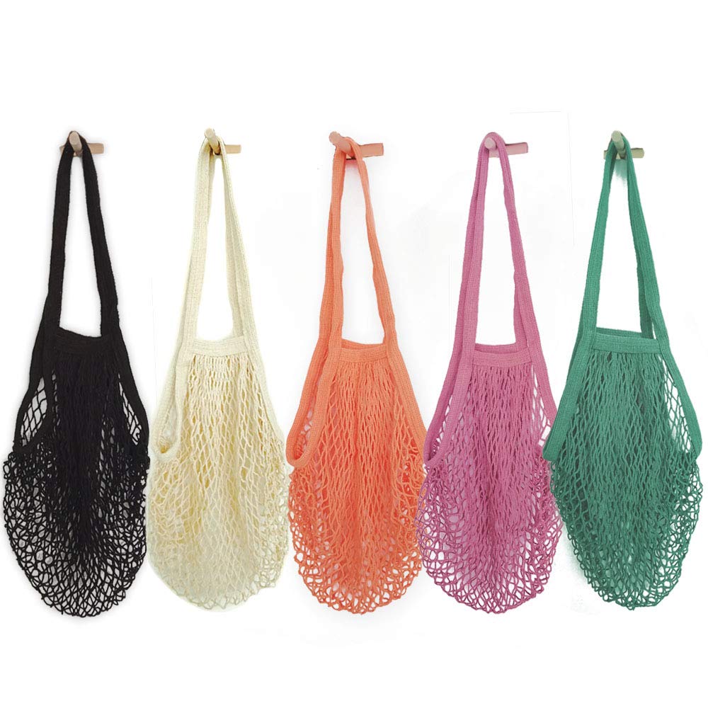 Algopix Similar Product 9 - Hotshine Mesh Bags Reusable Cotton Mesh
