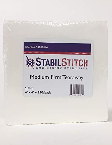 Algopix Similar Product 18 - Medium 18 oz Firm Tearaway 6 x 6