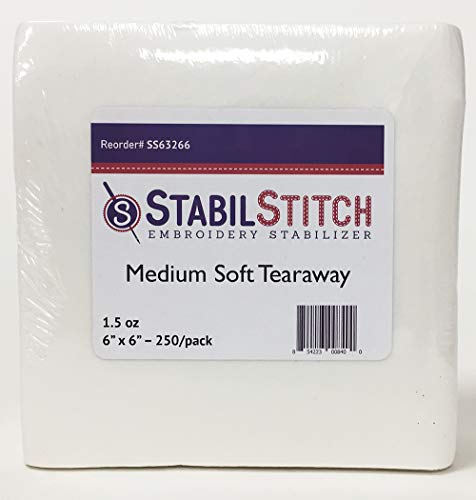 Algopix Similar Product 20 - Medium 15 oz Soft Tearaway 6 x 6