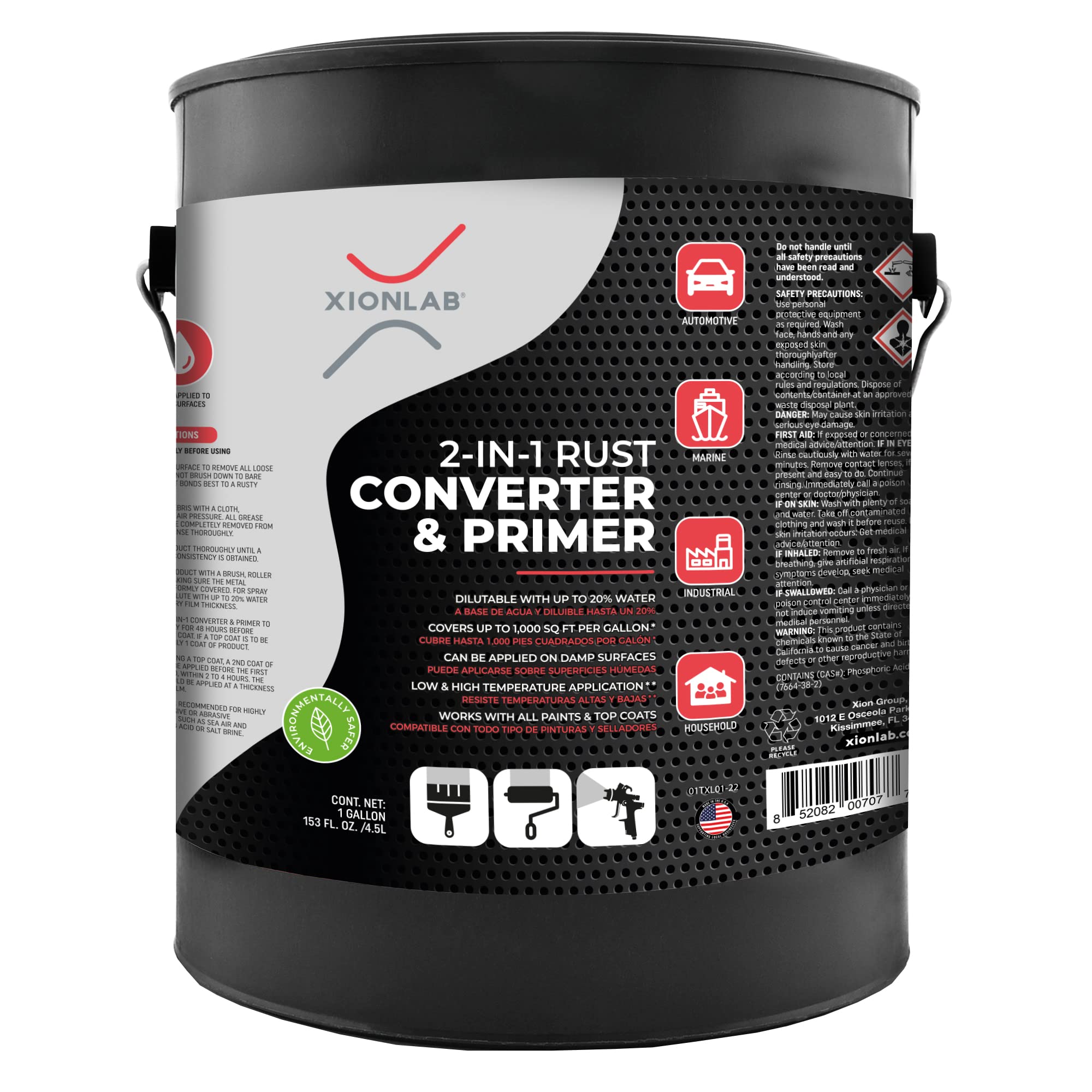Algopix Similar Product 8 - Xion Lab 2in1 Rust Converter  Metal