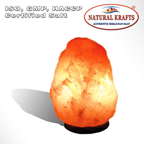 Algopix Similar Product 11 - Himalayan Salt Lamp Pink Crystal