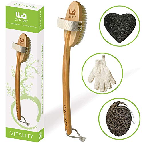 Algopix Similar Product 4 - 3Pack Dry Brushing Body Brush