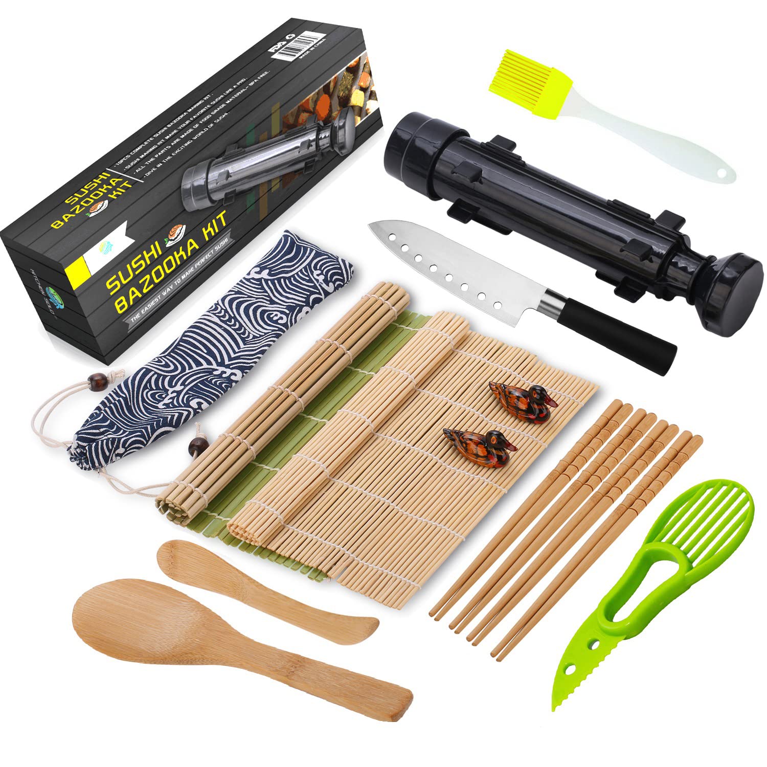 Algopix Similar Product 12 - FUNGYAND Sushi Making Kit AllinOne