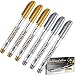 Algopix Similar Product 15 - Gold and Silver Metallic Marker Pens