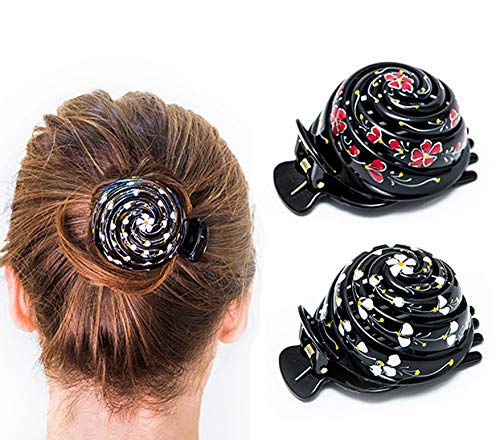 Algopix Similar Product 10 - Bun Cover Hair Holder Hand Crafted