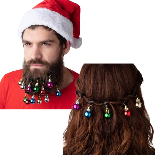 Algopix Similar Product 2 - 12 pcs Colorful Round Christmas Beard