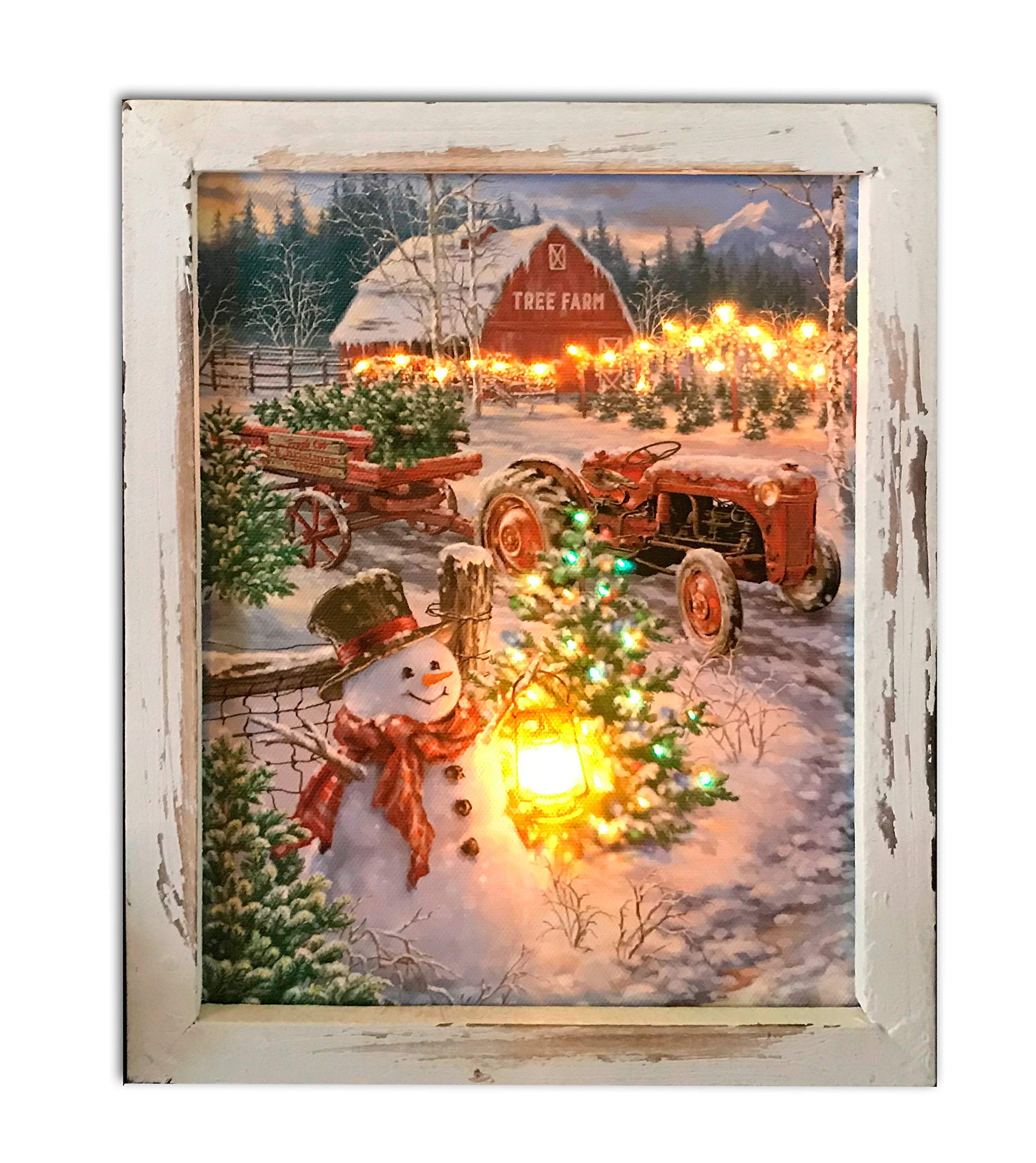 Algopix Similar Product 9 - Glow Decor Christmas Tree Farm Fiber
