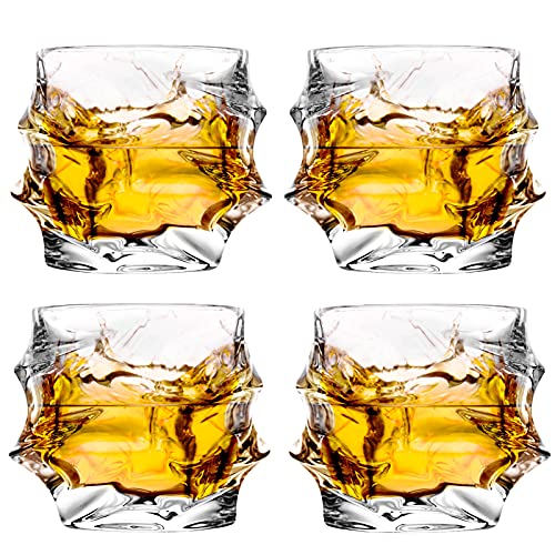 Algopix Similar Product 3 - GLASKEY Unique Cognac Glasses 105 oz