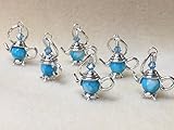 Algopix Similar Product 18 - Teapot Stitch Markers for Knitting or
