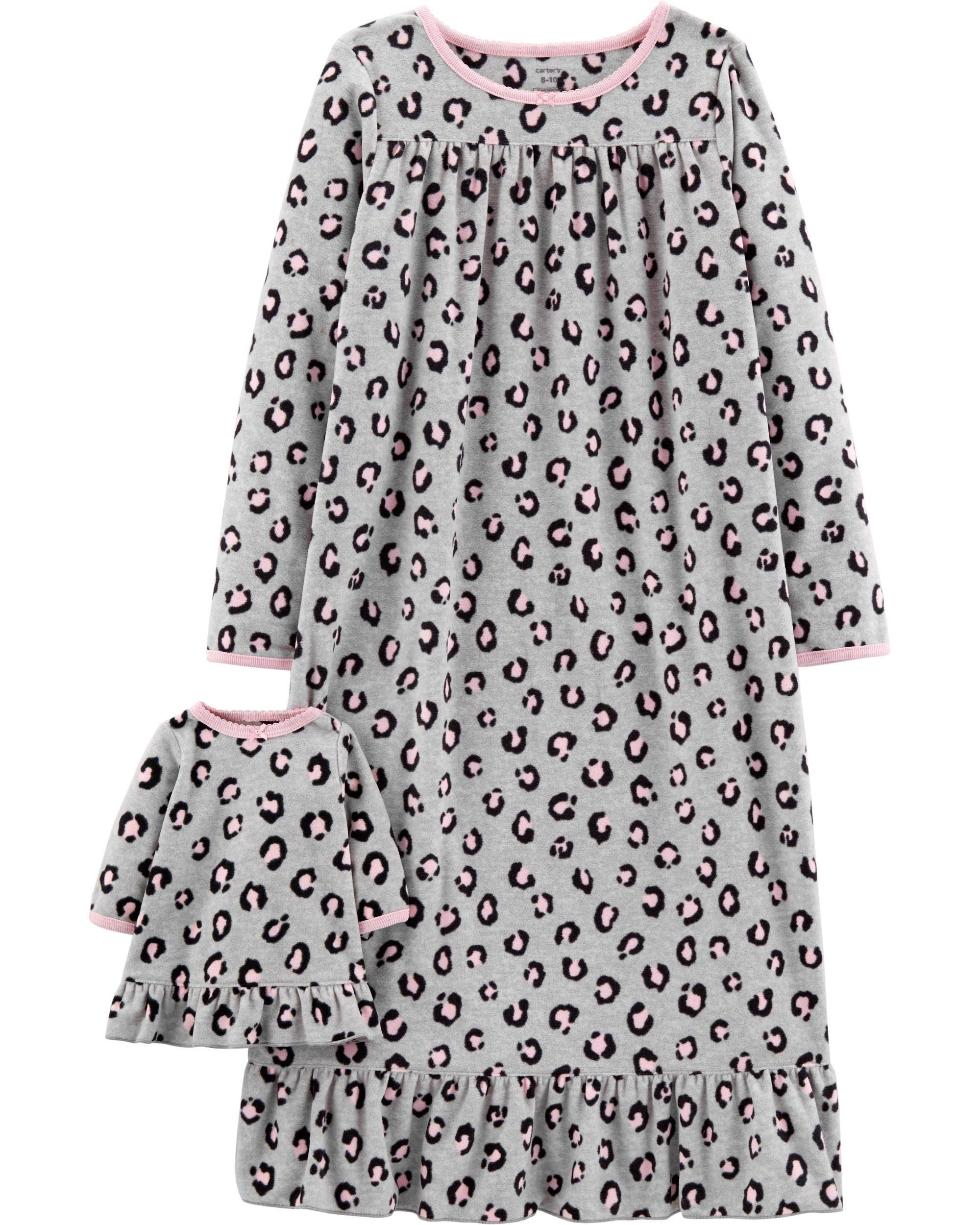 Algopix Similar Product 15 - Carters Girls Microfleece Nightgown