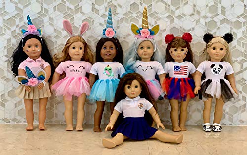 Algopix Similar Product 2 - MY GENIUS DOLLS Unicorn Clothes