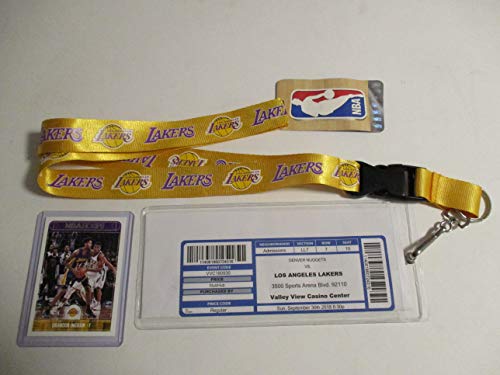 Algopix Similar Product 18 - LOS ANGELES LAKERS GOLD LANYARD WITH
