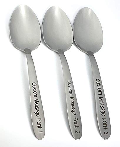 Algopix Similar Product 1 - Customized Single Spoon create your