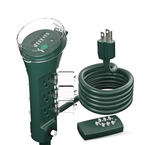 Algopix Similar Product 9 - BNLINK Outdoor Power Stake Timer