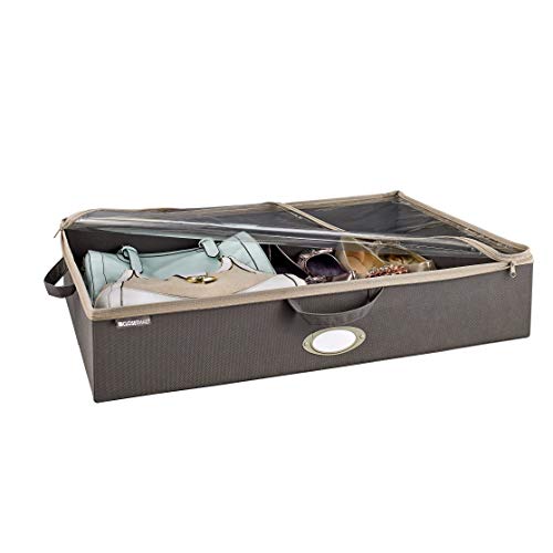 Algopix Similar Product 16 - DV Xpress Under Bed Grey Fabric Storage
