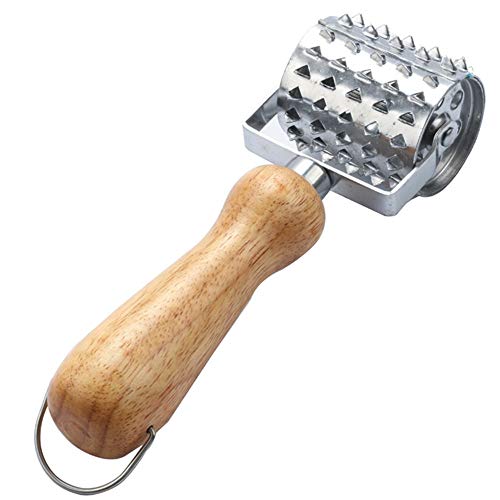 Algopix Similar Product 16 - Rolling Meat Tenderizer with Wood
