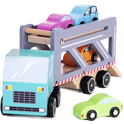 Algopix Similar Product 3 - Cruisin Car Carrier  Large Wooden