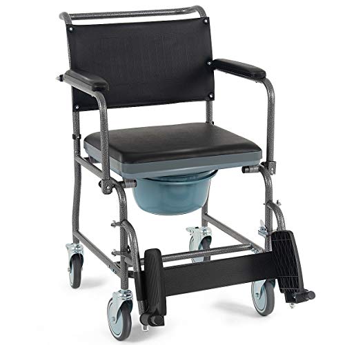 Algopix Similar Product 11 - Giantex Medical Transport Toilet