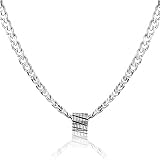Algopix Similar Product 7 - Handmade Silver plated Necklace For Men