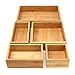 Algopix Similar Product 4 - Bamboo Drawer Organiser  Set of 5  5