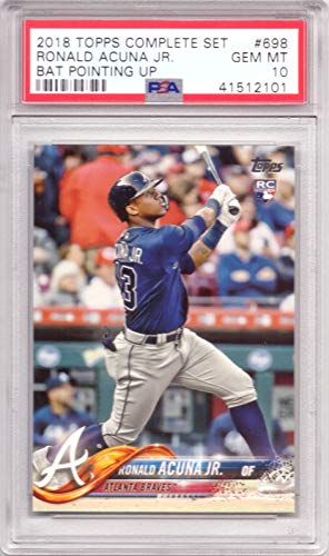 Algopix Similar Product 8 - 2018 Topps Baseball 698 Ronald Acuna