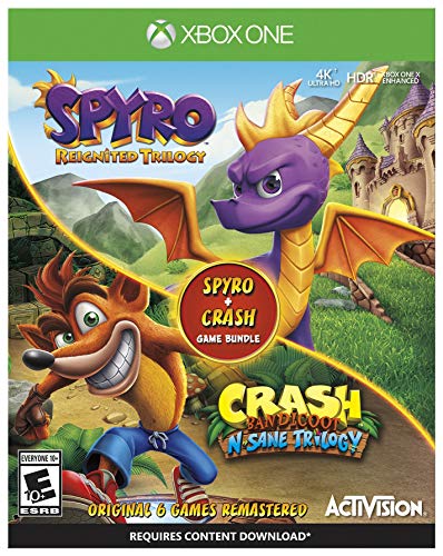 Algopix Similar Product 6 - Spyro Crash Remastered Bundle - Xbox One