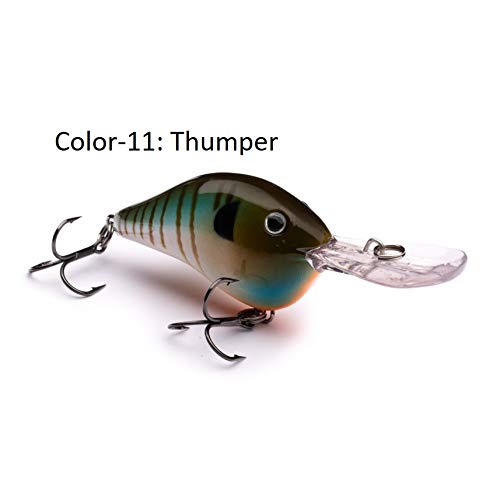 Algopix Similar Product 18 - Vexan PB8 Bass Crankbait Fishing Lure