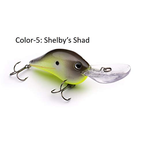 Algopix Similar Product 13 - Vexan PB12 Bass Crankbait Fishing Lure