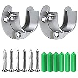 Algopix Similar Product 12 - Pveath 2 Pack Stainless Steel Closet