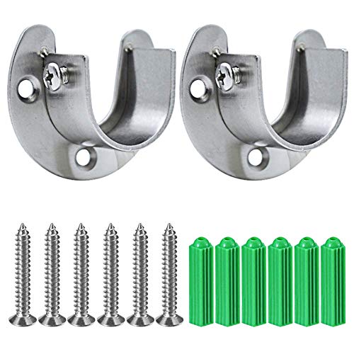 Algopix Similar Product 10 - Pveath 2 Pack Stainless Steel Closet