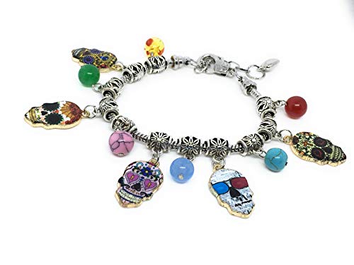 Algopix Similar Product 9 - Om My Yogi Sugar Skulls Bracelet Day of
