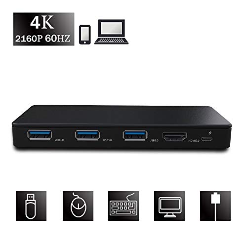 Algopix Similar Product 8 - USB C Hub 4in1 Premium Type C