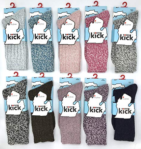 Algopix Similar Product 16 - Heavy Wool Boot Socks - Women's