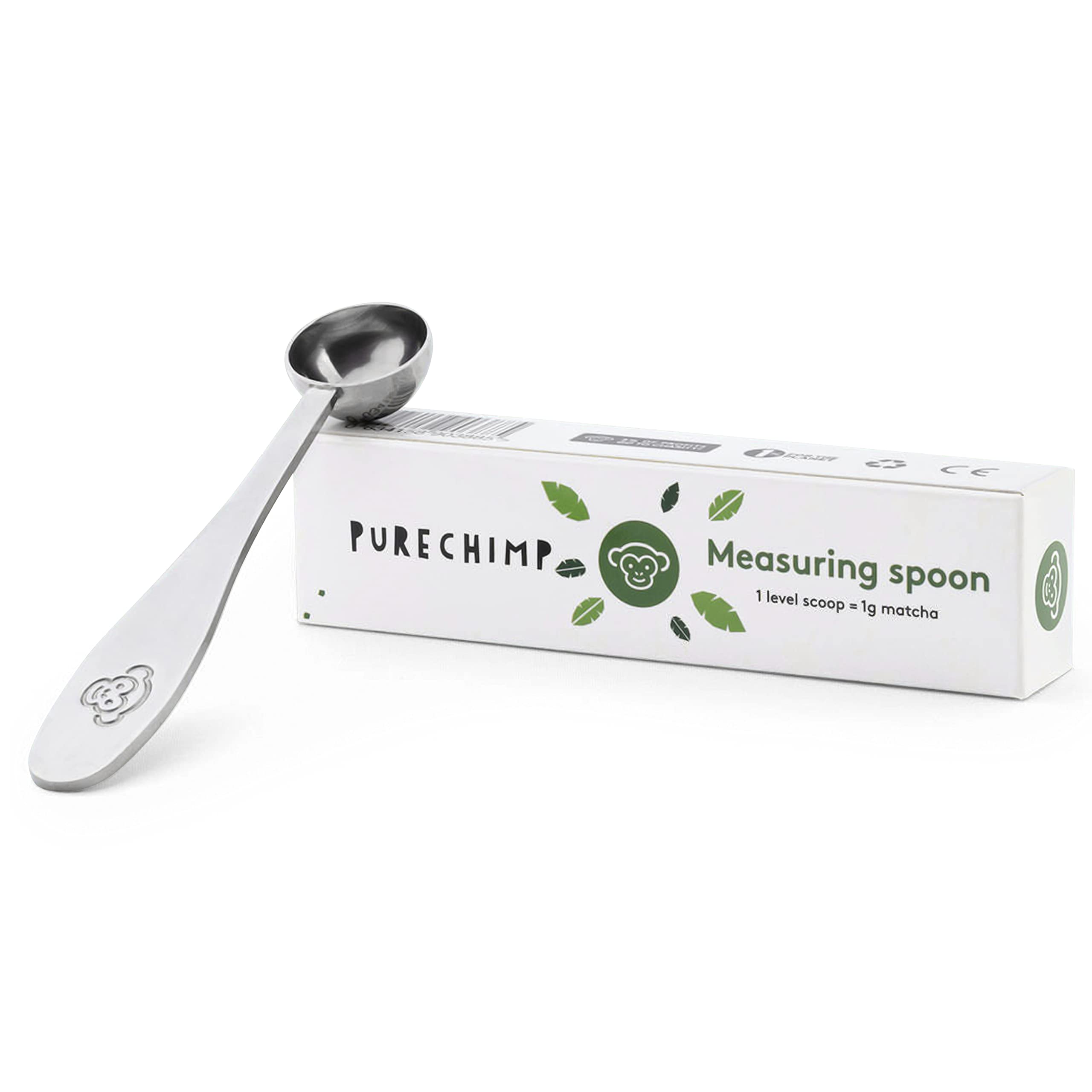 Algopix Similar Product 10 - PureChimp Matcha Tea Scoop  1 Gram