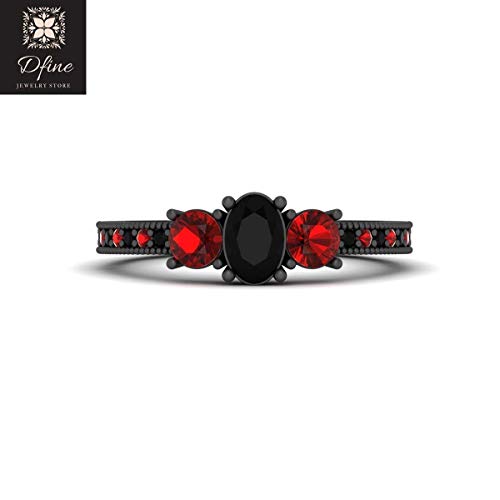 Algopix Similar Product 4 - Harley Quinn Inspired Engagement Ring
