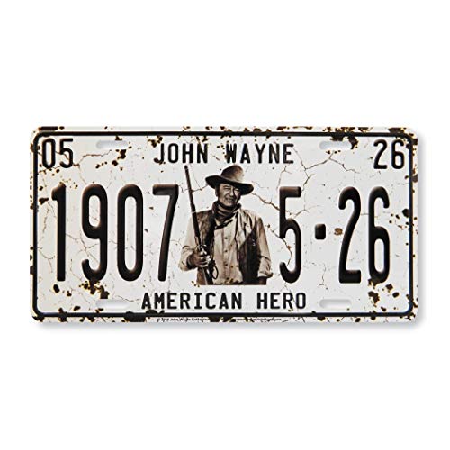 Algopix Similar Product 7 - John Wayne License Plate 1907