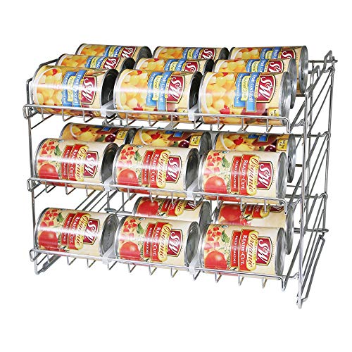Algopix Similar Product 16 - Smart Design Premium 3 Tier Can Rack