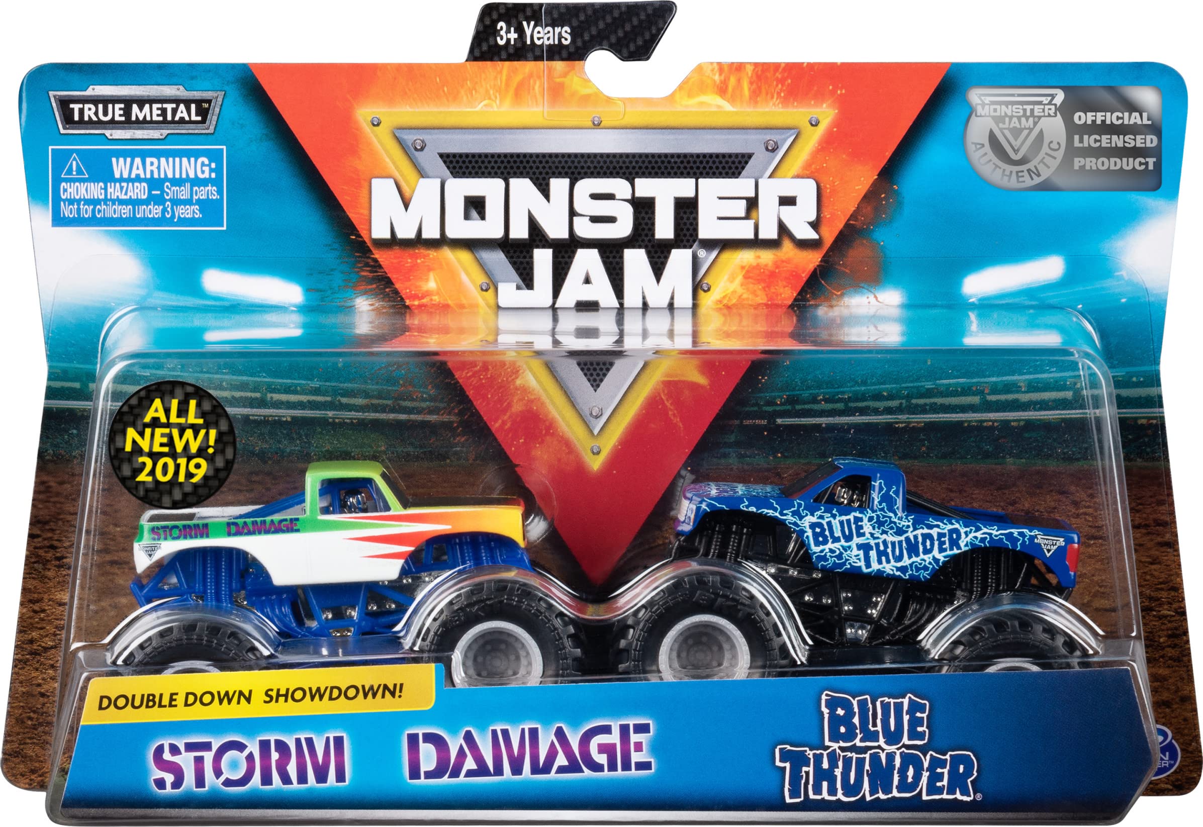 Algopix Similar Product 9 - Monster Jam Official Blue Thunder vs