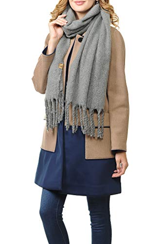 Algopix Similar Product 15 - Basico Long Tassel Blanket Winter Scarf