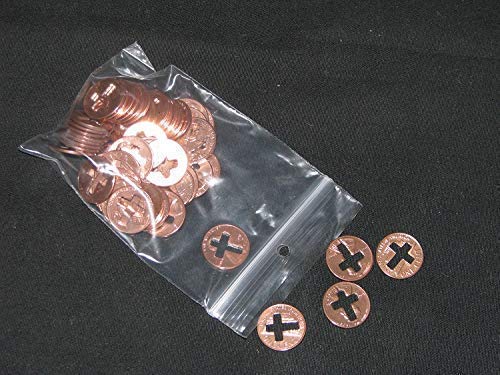 Algopix Similar Product 19 - cross pennies pennies with cross cut